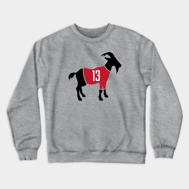 James Harden Goat Crewneck Sweatshirt by slawisa